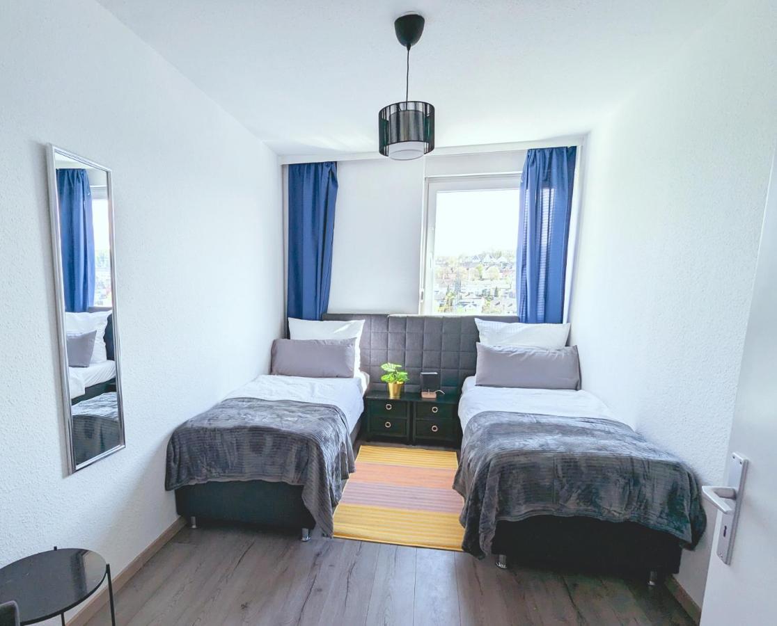 Ferienwohnung Modern Flat With Elevator/Balcony/Parking Hagen  Exterior foto